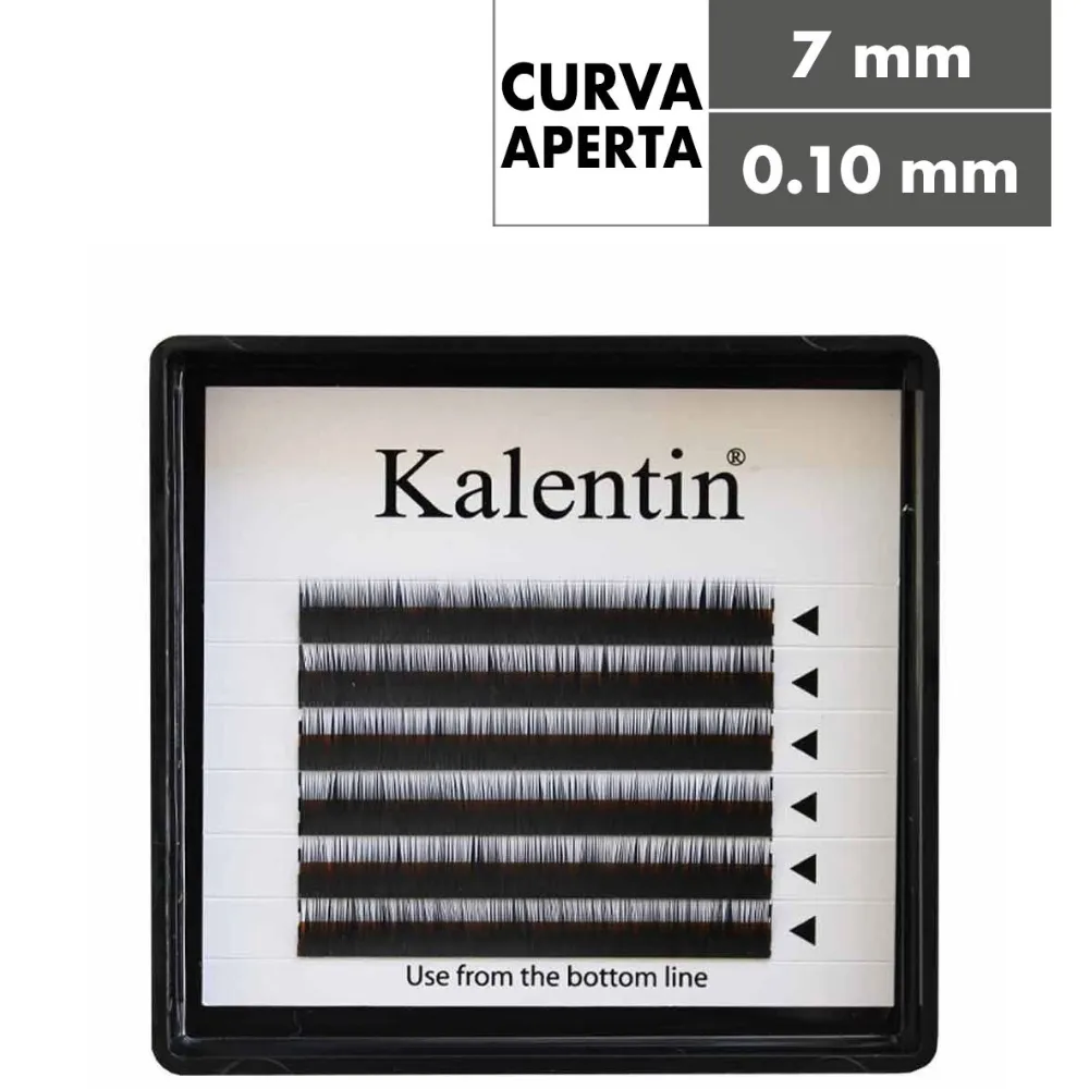 Kalentin Extensión de Cejas Curl I Black 7mm Kalentin Extensión de Cejas Curl I Black 7mm